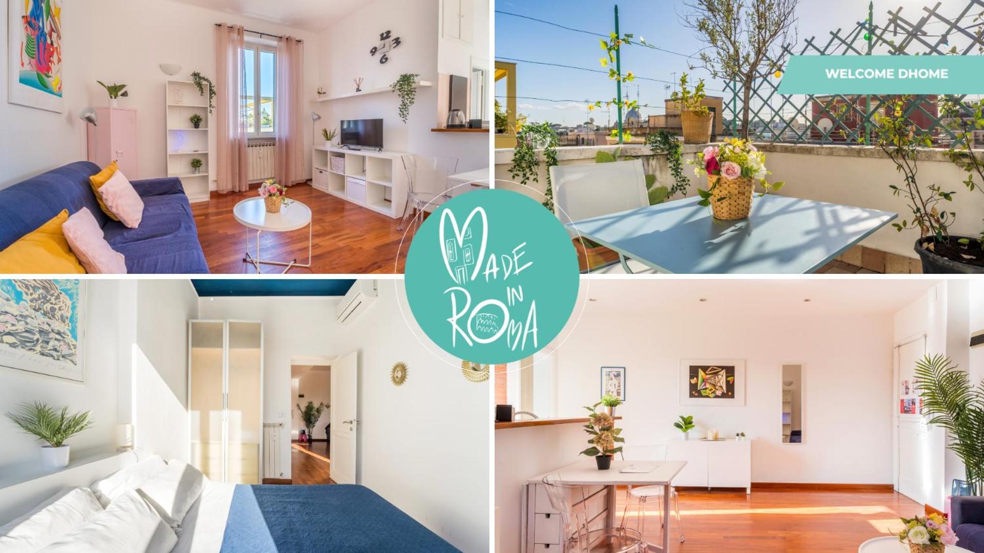 Welcome Dhome - Cozy Penthouse With St. Peter View Roma Esterno foto